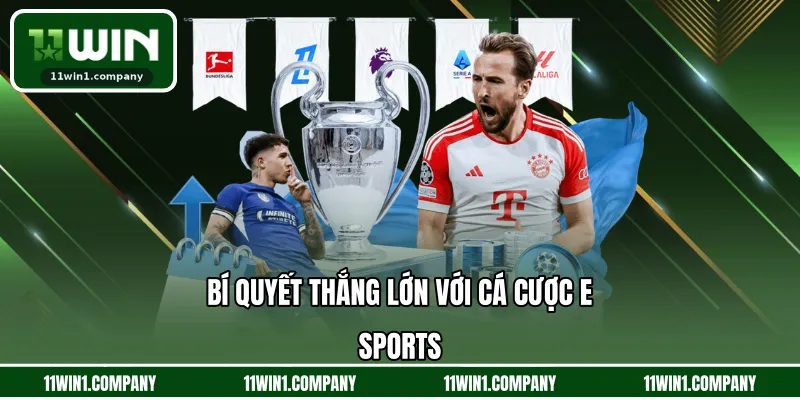 Bí quyết thắng lớn với cá cược E-Sports