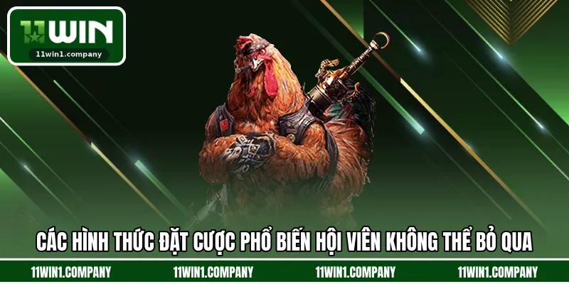 Các hình thức đặt cược phổ biến hội viên không thể bỏ qua
