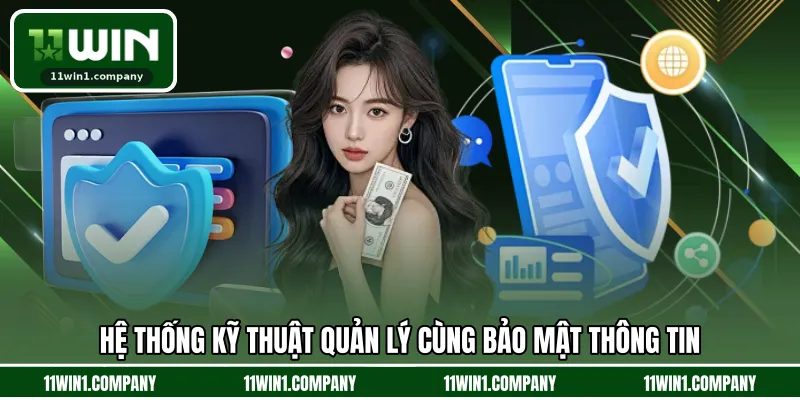 Hệ thống kỹ thuật quản lý cùng bảo mật thông tin