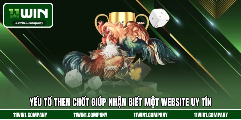 Yếu tố then chốt giúp nhận biết một website uy tín